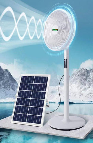 Solar Rechargeable Fans -SFF03