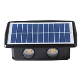 15W Double Sided Solar Wall Light RGB - SFDSWL15W-RGB