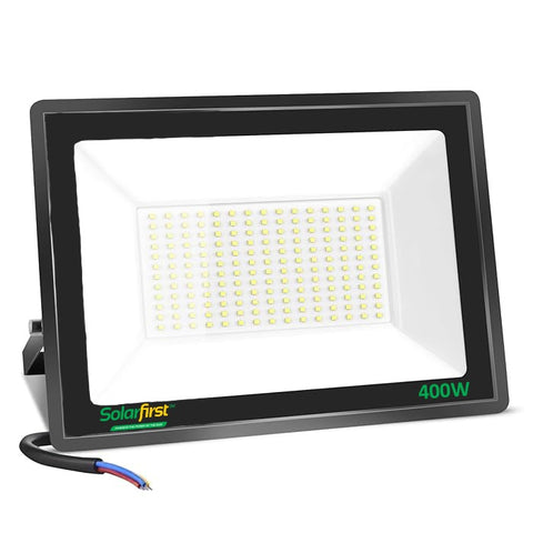 400W Non-Solar Electric Energy Saver Black ABS Plastic Floodlight - SFELB400W