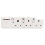 16A Adpter 3 x 16A 3 x Euro 2 x 5V 2.1A USB  - TT-F03-A110